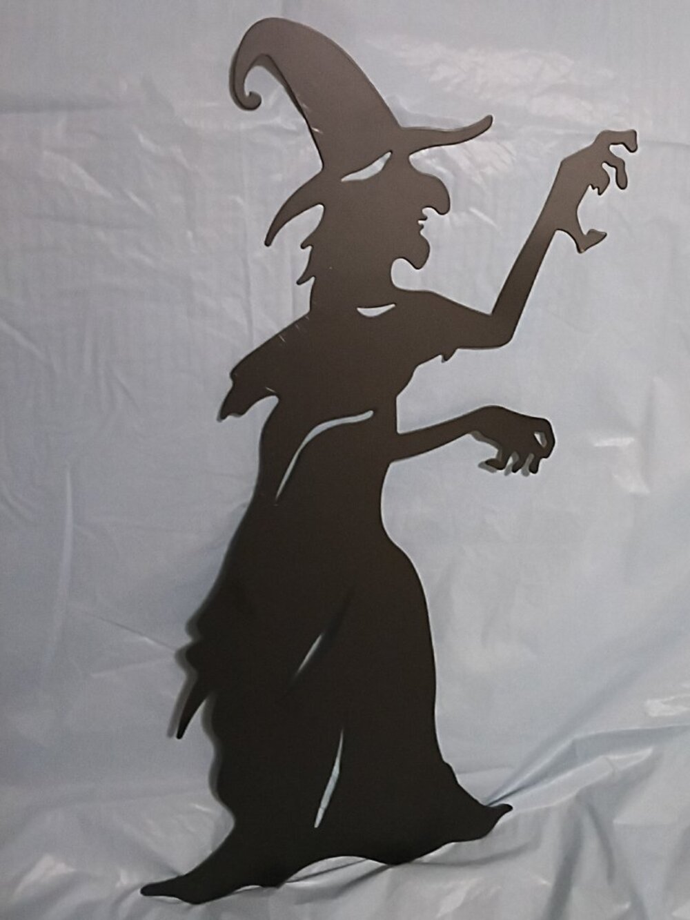 Halloween Metal Witch Cut out